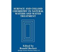 Surface And Colloid Chemistry In Natural Waters And Water Treatment