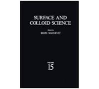 Surface And Colloid Science