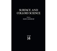 Surface And Colloid Science