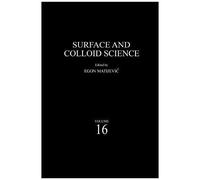 Surface And Colloid Science