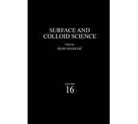 Surface And Colloid Science