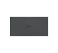 Receveur de douche au sol Bette avec support minimum et plateau antidÃ©rapant Pro 5957 160x80cm, Coloris: corbeau - 5957-400AE,T1