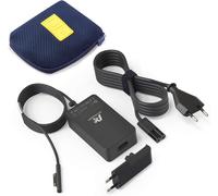 Surface Charger Cable 65W 15V 4A for Microsoft Surface Pro 11/X/10/9/8/7/7+/6/5/4/3, Surface Go 4/3/2, Surface Laptop 7/6/5/4/3, Surface Book 3/2/1, with USB Port