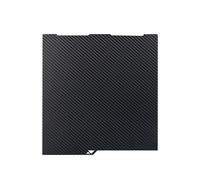 Surface chauffante du lit de l'imprimante Tôle d'acier à ressort de plaque de construction combinée 256x268mm double face(Natural)