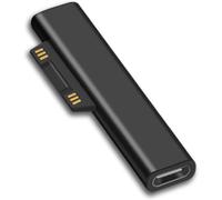 Surface Connect to USB C connecteur (1 Paquet,connecteur Uniquement),Compatible avec Microsoft Surface Pro 7/6/5/4/3 Go 1/2 Laptop 4/3/2/1,Fonctionne avec Une Alimentation USB C 45W 15V/3A