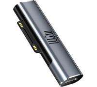 Surface Connect USB C Femelle, Compatible avec Microsoft Surface Pro 7/6/5/4/3 Go 1/2 Laptop 4/3/2/1, Doit fonctionner avec Un Chargeur USB-C 45W 15V 3A