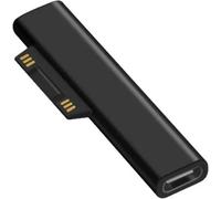 Surface Connect USB C Femelle,Surface vers USB C Connecteur de Charge,Compatible avec Microsoft Surface Pro 3/4/5/6/GO,Laptop,Surface Book 2/1,Nécessite Un Chargeur USB-C de 45W 15V/3A