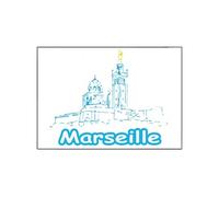 Surface de découpe en verre Marseille 28.5 x 20 cm