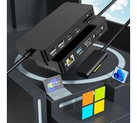 Surface Dock Triple Display(4K HDMI+VGA),11 en 1 Surface Station d'accueil avec Alimentation,Surface Dock pour Microsoft Surface Pro 10/9/8/X/7/6/5/4/3,Surface Laptop go/6/5/4/3/2/1,Surface Book 3/2/1