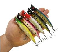 Surface Fishing Lures Popper Fishing Pack Catching/Spinning Artificial Floating Lures Lucio/Black Bass/Lubina Sea Fishing Lures 11cm 14g