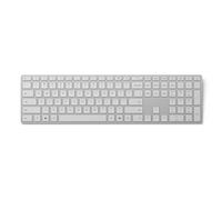 Surface Microsoft Keyboard 2024 - Clavier sans Fil Bluetooth Compatible Windows 11 (Clavier AZERTY français) - Gris