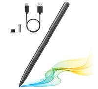 Surface Pen for Microsoft Surface Pro 9/8/X/7/6/5/4/3, Go 3/2/1, Book 1/2/3, Surface 3, Studio 1/2, MPP 2.0 Stylus Pen 4096 Pressure, Tilt, Palm Rejection, Magnetic, USB-C Charging/Grey