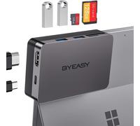 Surface Pro 7 Dock Station D'Accueil 6 En 1 Pour Microsoft Surface Pro 7 Avec 4 K/30 Hz Hdmi,Fente Sd/Tf,2 Ports Usb 3.0 - Design À Angle De Flexion Uniquement Adapté Pour Surface Pro 7
