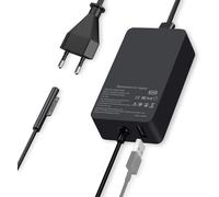 Surface Pro Charger 65W for Microsoft Surface Pro 11/10/9/8/7/6/5/4/X, Surface Laptop 7/6/5/4/3/2, Surface Go 4/3/2/1, Surface Book 3/2/1, with One USB Port