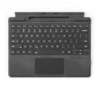 Surface Pro Clavier pour Microsoft Surface Pro 11/10/9/8/X 13", 7 couleurs rétroéclairées, portable, clavier magnétique, ergonomique, ultra fin, pavé tactile, recharge USB-C, porte-stylo