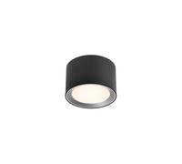 Surface spot LANDON 8 Métal Noir, H.8.2 - IP44 - LED Module / Intérieur