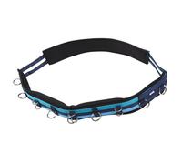 Surfaix de longe synthétique NORTON turquoise-marine-bleu clair poney