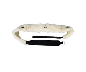 Surfaix de marcheur pour cheval en mouton artificiel Kentucky Blanc Full