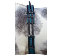 Surfaix pour cheval avec poignée HKM Canvas Bleu Cheval