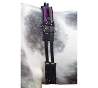 Surfaix pour cheval avec poignée HKM Canvas Bleu Shetland