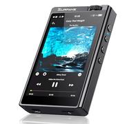 Surfans Lecteur MP3 HiFi avec Bluetooth : F35 DSD Hires Music Player 128 Go prise en charge jusqu'à 512 Go