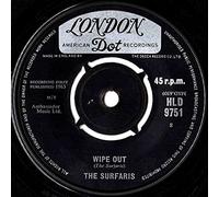 Surfaris - Surfaris Wipe Out/Surfer Joe 7" London HLD9751 VG 1963