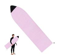 Surfboard Cover - Lightweight Surf Sock Paddleboard Covers,Protective Bag for Your Surf Board, Śurf Board Sock Cover Stretch Knit Surfboard Śock Bag, Pink