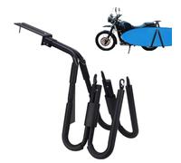 Surfboard Rack, Aluminum Alloy Bike Mount Carrier | Adjustable Motorcycle Side Frame Portable Board Holder 52.83x57.91cm EVA Padding Transport Support for Water Sports Equipment Use