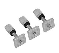 Surfboard Screw Thumb Fin Screw and Plate for Stand Up Paddle Body Board Surfing Accessories(M4 * 19 MM)