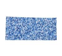 Surfboard Traction Pad | Secure Grip EVA Foam with Geometric Pattern | DIY Adjustable Grip Pad for Surfboard/Longboard/Paddleboard | Waterproofed & Sturdy (Blue Camouflage)