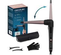 SurfCare TwistConic Manual Cable Curlers Rizador with a 90 degree codo,thermal guante,tuche and 2 clips for added comfort of use.