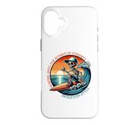 Surfer dans Le Coucher de Soleil de l'éternité Coque pour iPhone 16 Plus