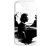 Surfer Dessiner Le Style de Vie de la Plage Coque pour iPhone 16 Plus