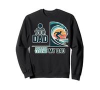Surfer Legend : Mon père, des Papas Amusants Qui surfent Sweatshirt