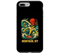 Surfer Montauk NY Vintage Coastal Living pour Hommes Coque pour iPhone 7 Plus/8 Plus