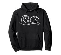 Surfer Surfing Wave Beach for Surfer Boy Girl Shaka Surf Sweat à Capuche