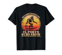 Surfeur Bigfoot Manhattan Beach South Bay The Porto Surf T-Shirt