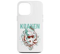 Surfeur Monstre Pieuvre Océan Qu'est-ce Que Le Pieuvre ? Coque pour iPhone 13 Pro Max