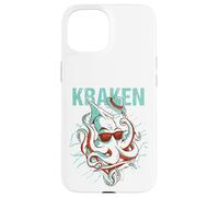 Surfeur Monstre Pieuvre Océan Qu'est-ce Que Le Pieuvre ? Coque pour iPhone 15