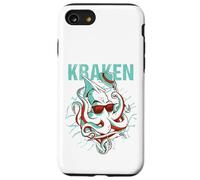 Surfeur Monstre Pieuvre Océan Qu'est-ce Que Le Pieuvre ? Coque pour iPhone SE (2020) / 7/8