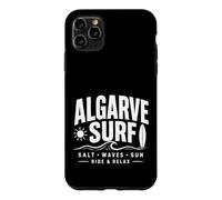 Surfez sur Les Vagues de sel en Algarve, Balade au Soleil et détendez-Vous Coque pour iPhone 11 Pro Max
