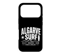 Surfez sur Les Vagues de sel en Algarve, Balade au Soleil et détendez-Vous Coque pour iPhone 17 Pro