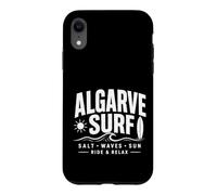 Surfez sur Les Vagues de sel en Algarve, Balade au Soleil et détendez-Vous Coque pour iPhone XR