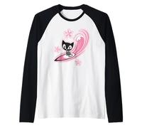 Surfing Cat Manche Raglan