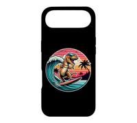 Surfing Trex Planche de Surf Dinosaure hawaïen rétro pour Amateurs de Surf Coque pour iPhone Air