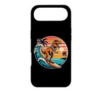 Surfing Trex Planche de Surf Dinosaure hawaïen rétro pour Amateurs de Surf Coque pour iPhone Air
