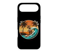 Surfing Trex Planche de Surf Dinosaure hawaïen rétro pour Amateurs de Surf Coque pour iPhone Air