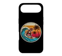 Surfing Trex Planche de Surf Dinosaure hawaïen rétro pour Amateurs de Surf Coque pour iPhone Air