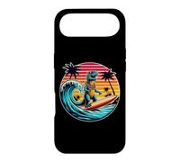 Surfing Trex Planche de Surf Dinosaure hawaïen rétro pour Amateurs de Surf Coque pour iPhone Air