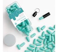 SURFOU Lot de 60 paires de bouchons d'oreilles en mousse pour dormir - Pour dormir - En mousse - Pour dormir - Plusieurs protections auditives